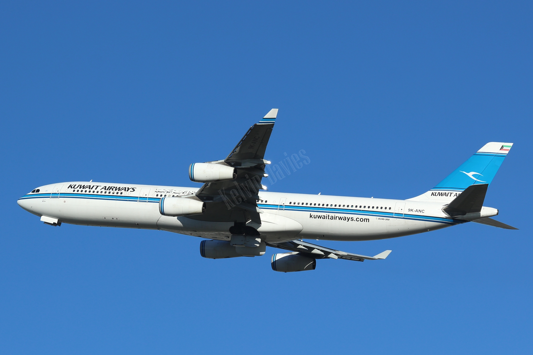 Kuwait Airways A340 9K-ANC