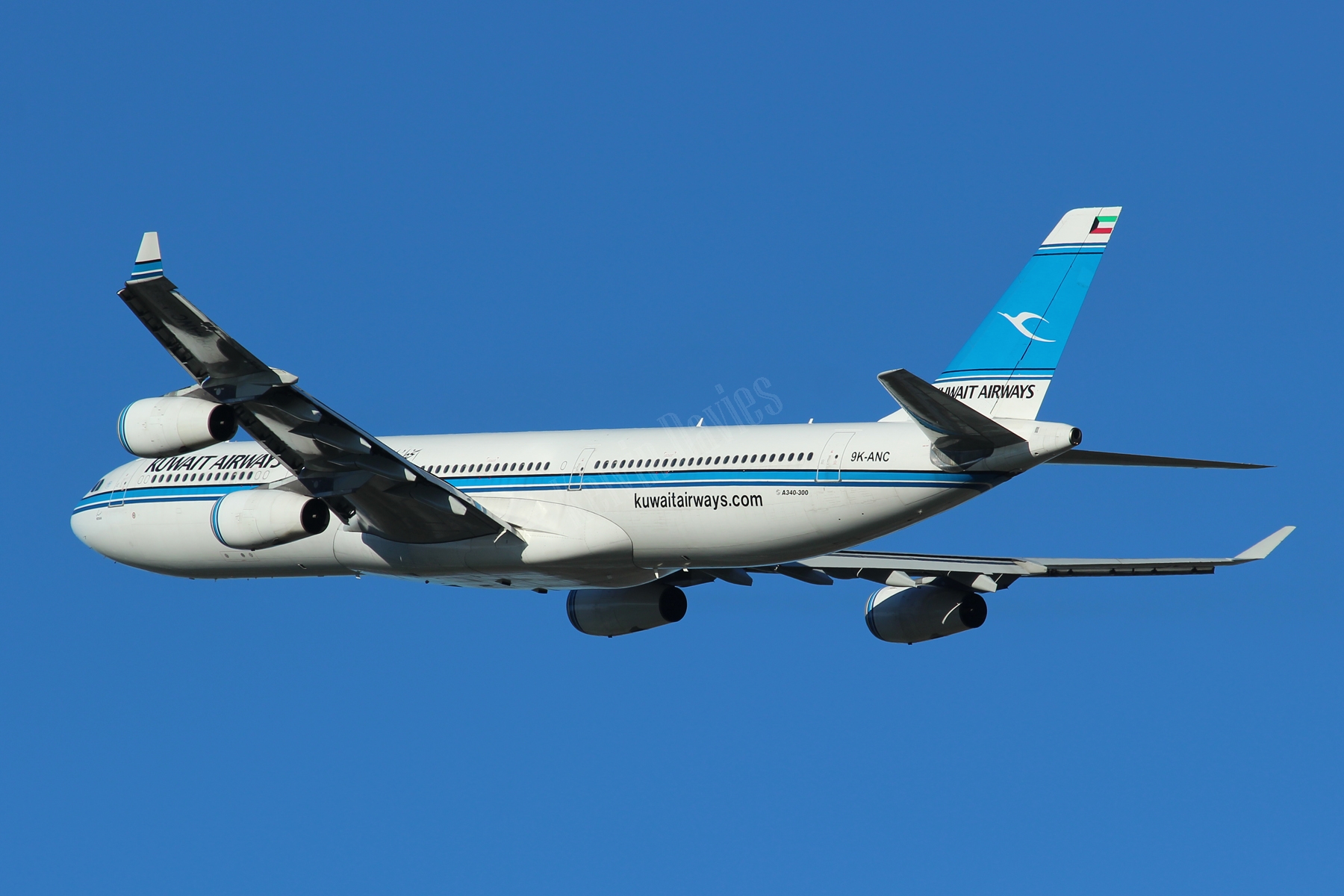 Kuwait Airways A340 9K-ANC