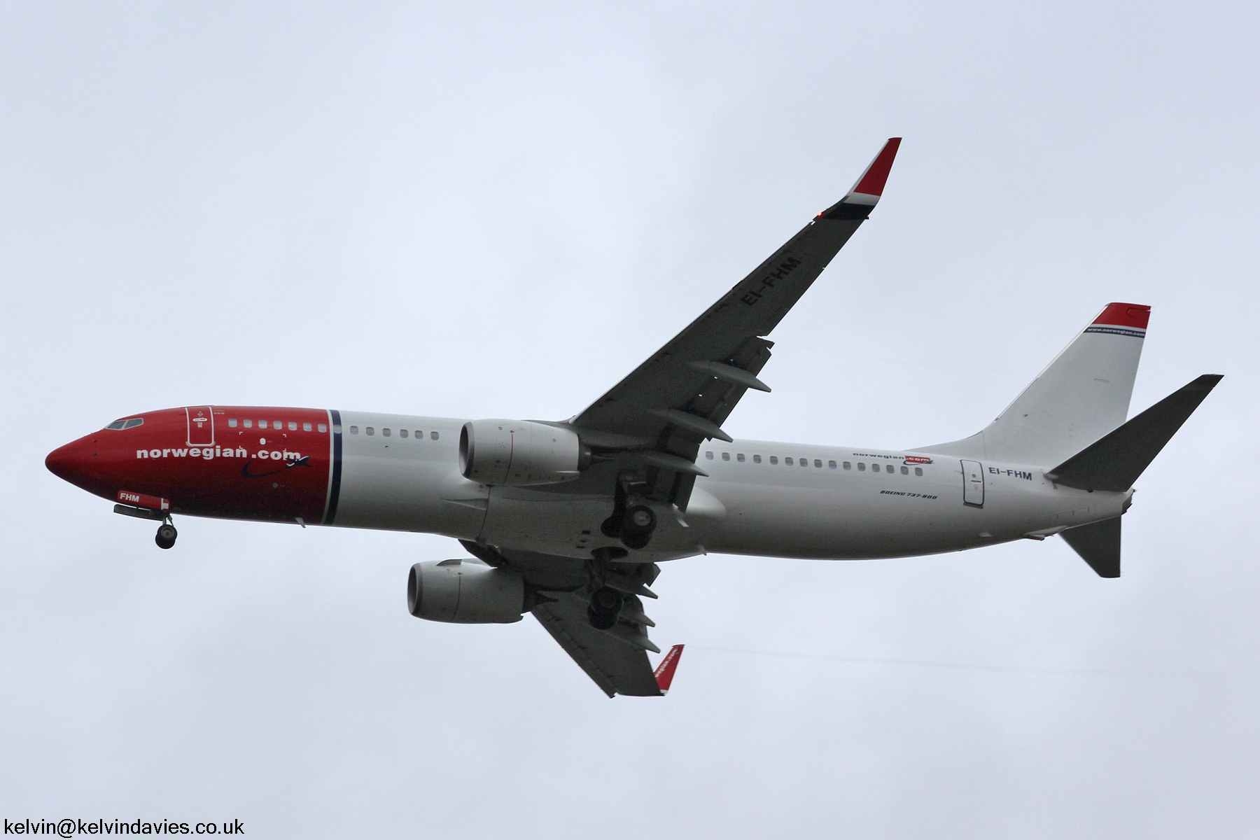 Norwegian 737NG EI-FHM