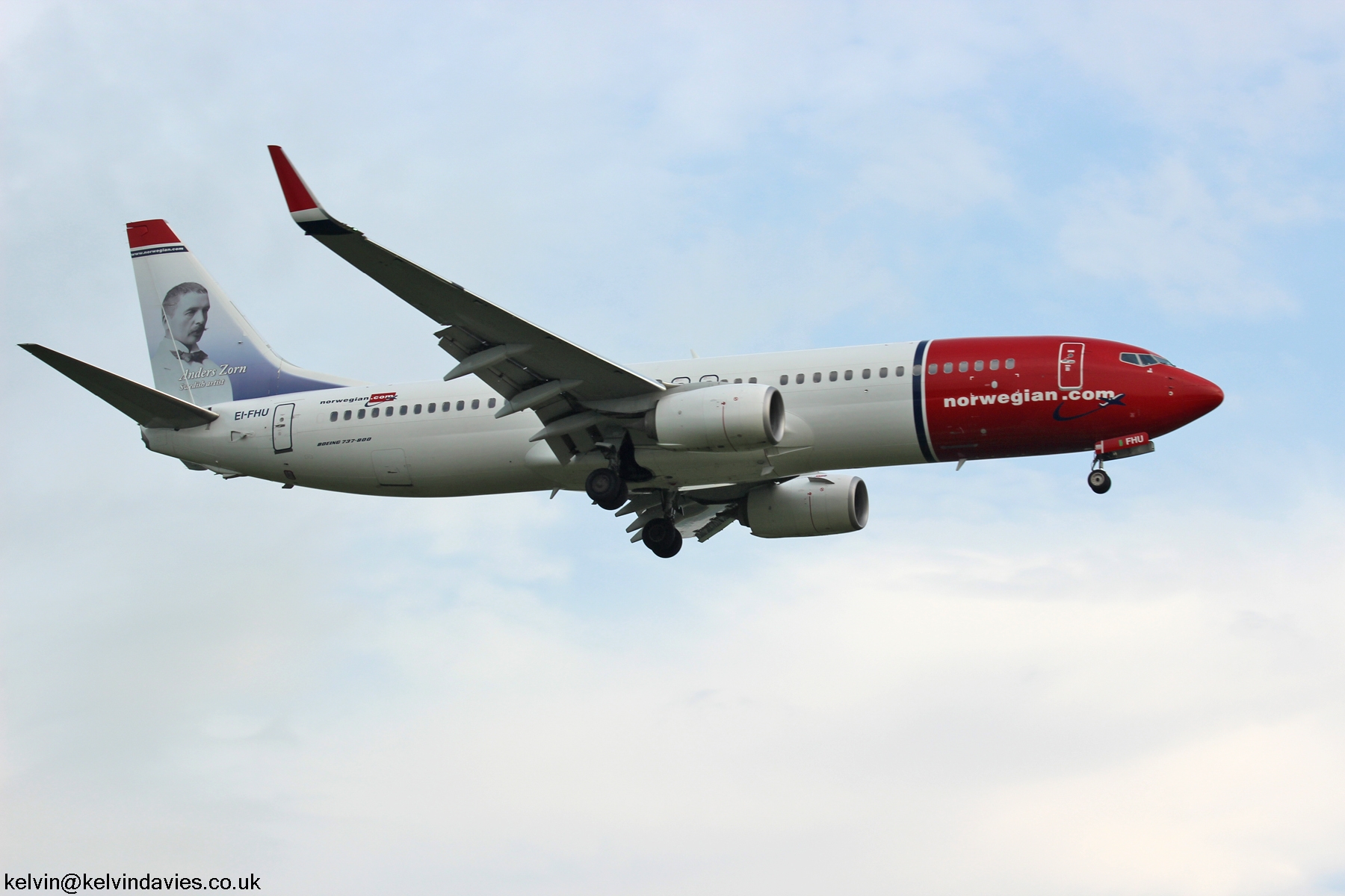 Norwegian Air International 737 EI-FHU