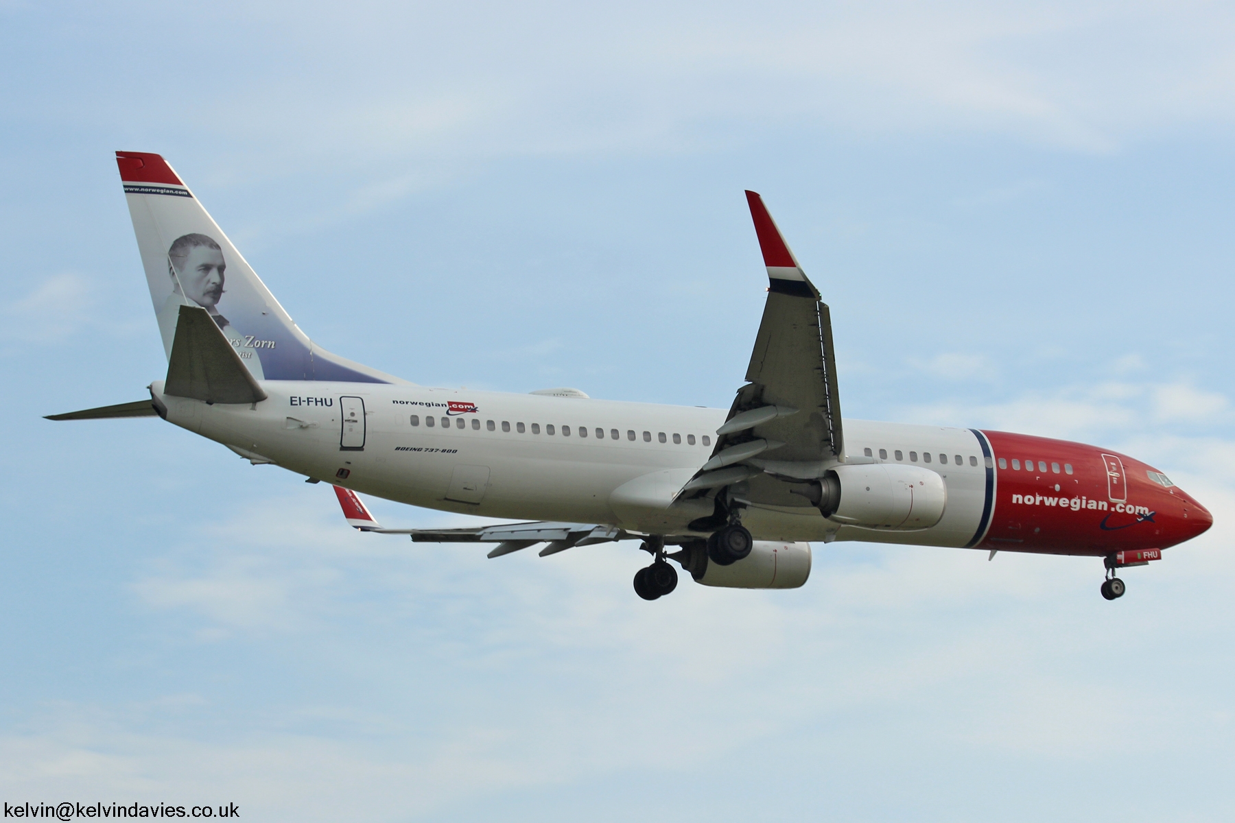 Norwegian Air International 737 EI-FHU