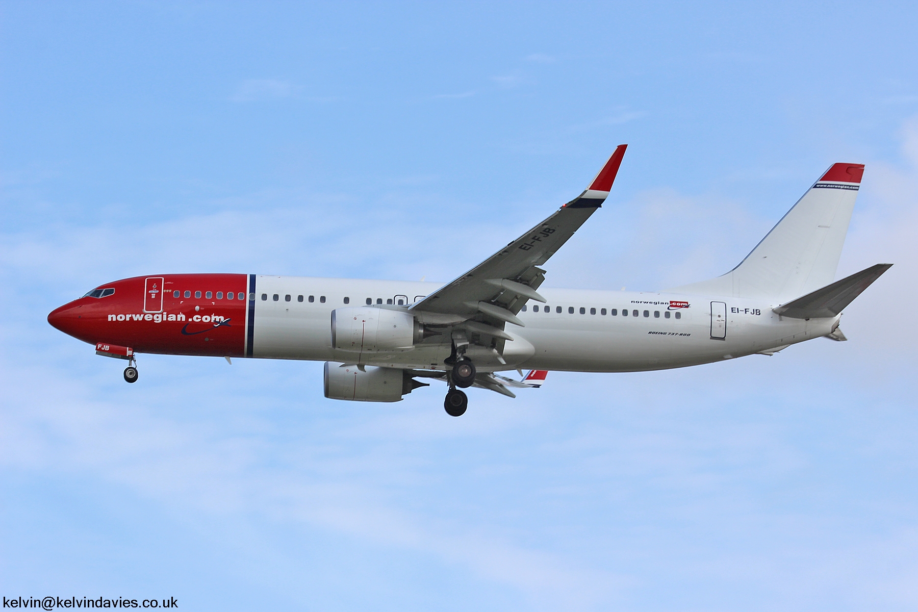 Norwegian Air International 737NG EI-FJB