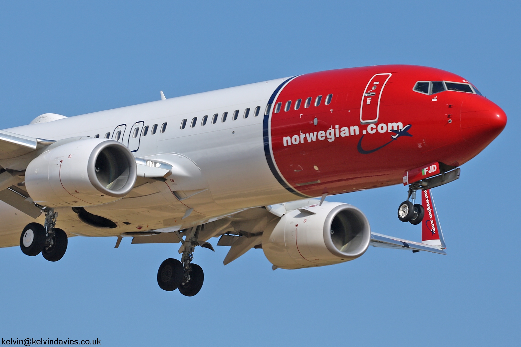 Norwegian Air International 737NG EI-FJD
