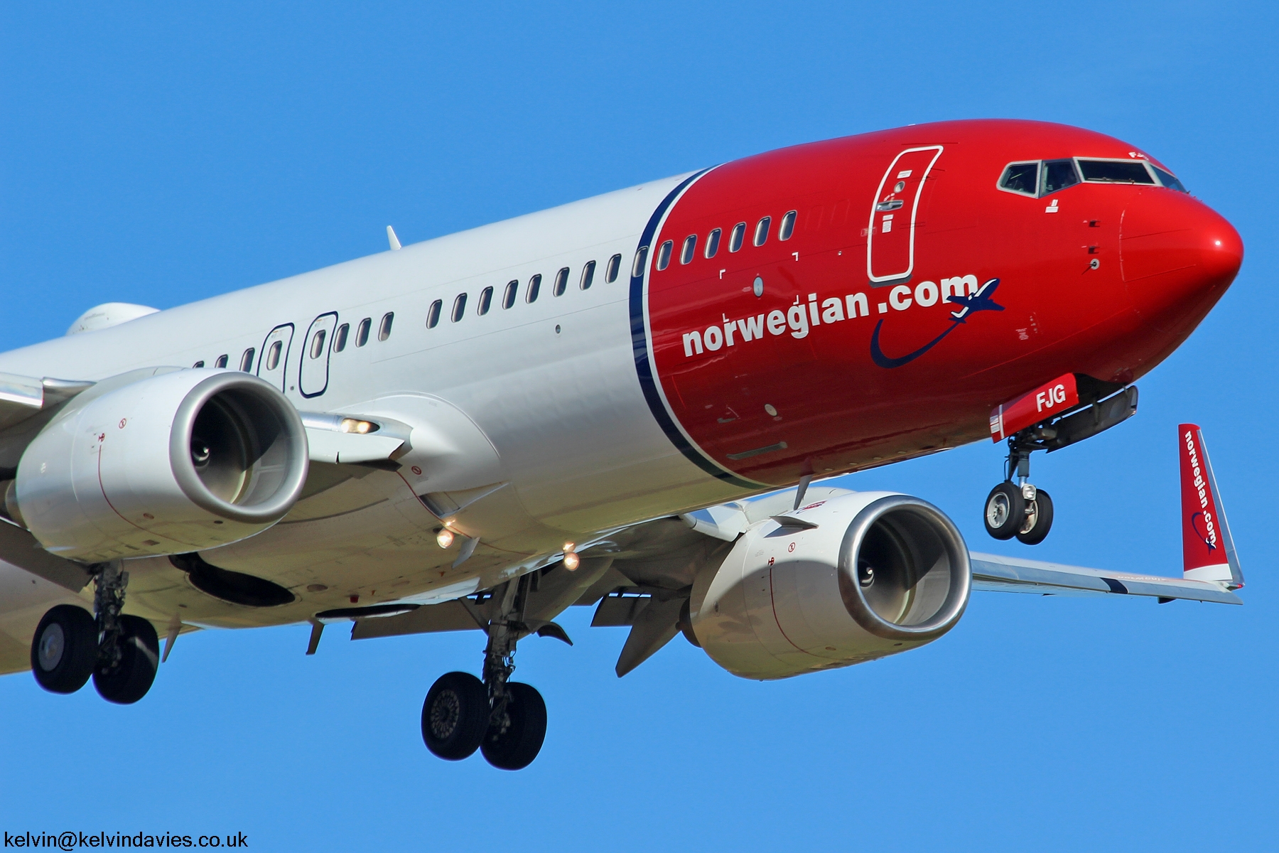 Norwegian Air International 737 EI-FJG