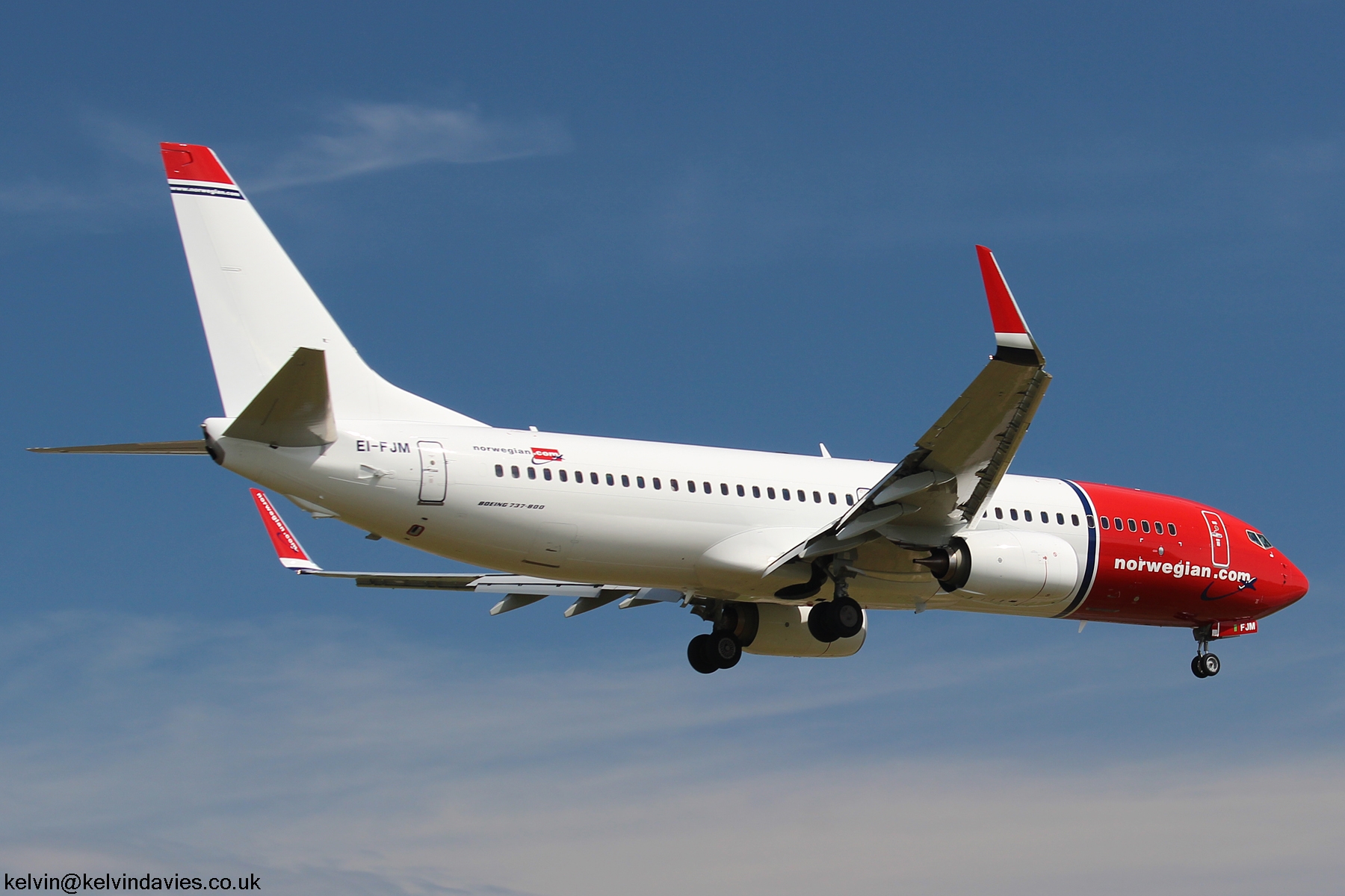 Norwegian 737 EI-FJM