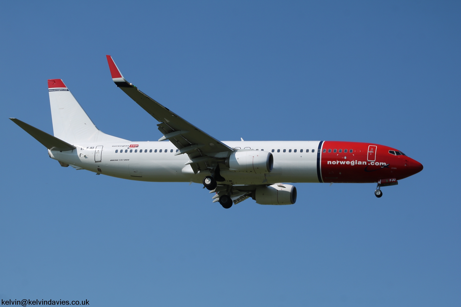 Norwegian Air International 737 EI-FJU
