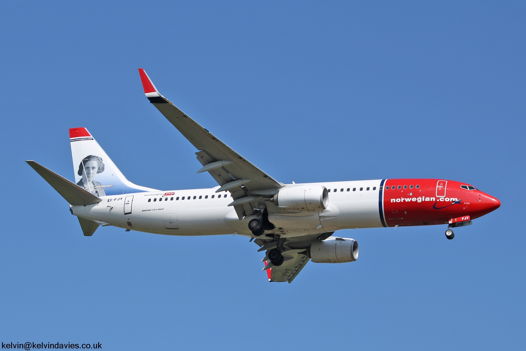 Norwegian Air International 737 EI-FJY