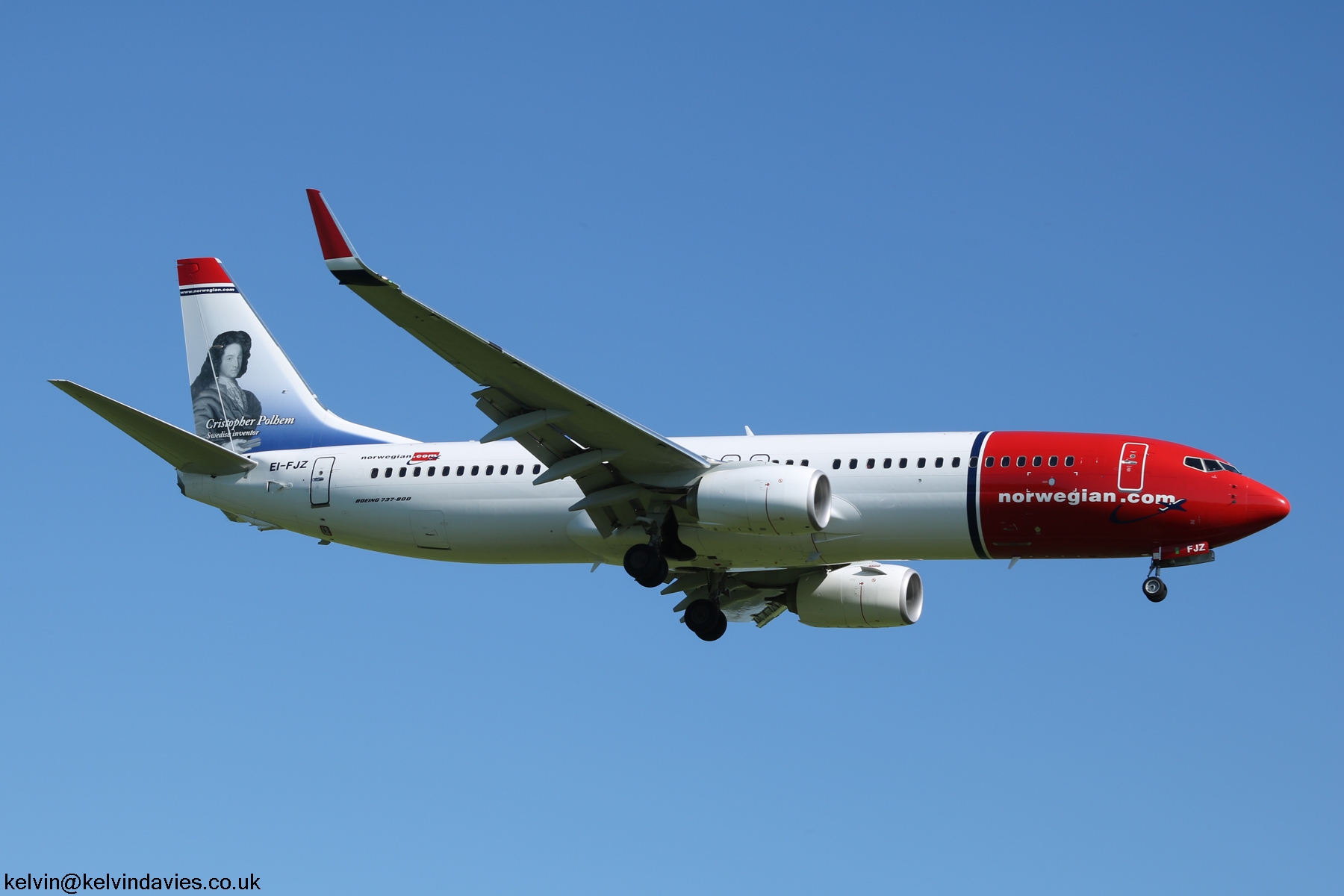 Norwegian International 737 EI-FJZ