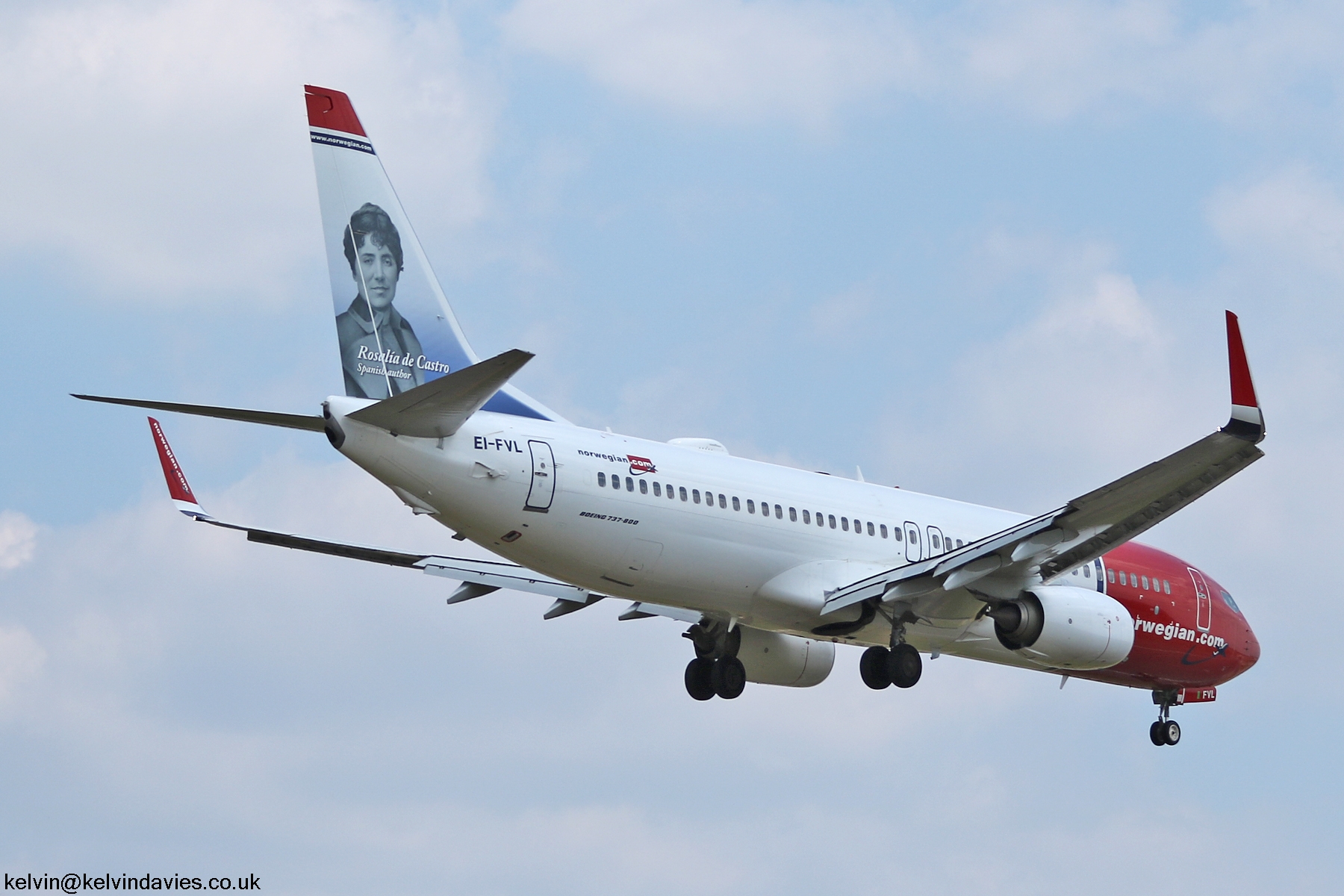 Norwegian Air International 737NG EI-FVL