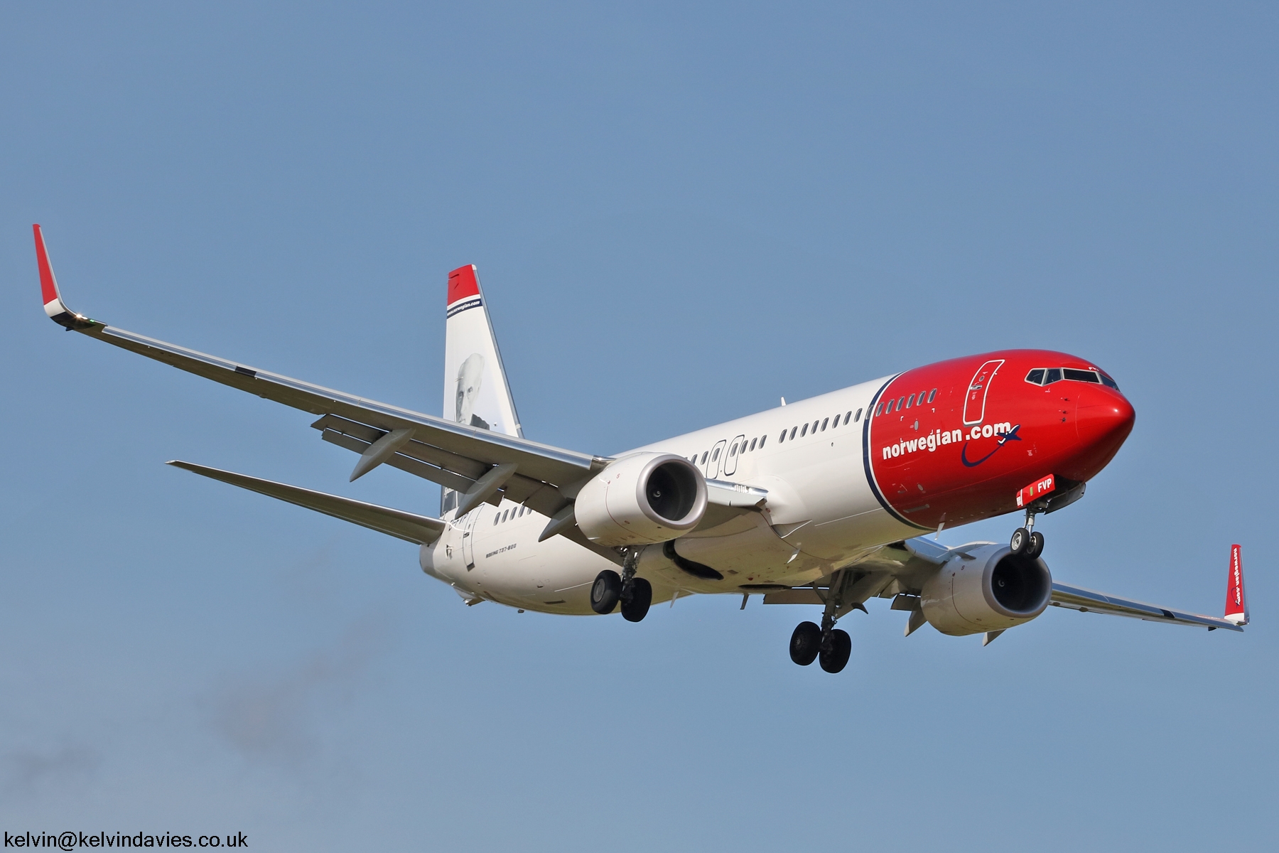 Norwegian Air International 737 EI-FVP
