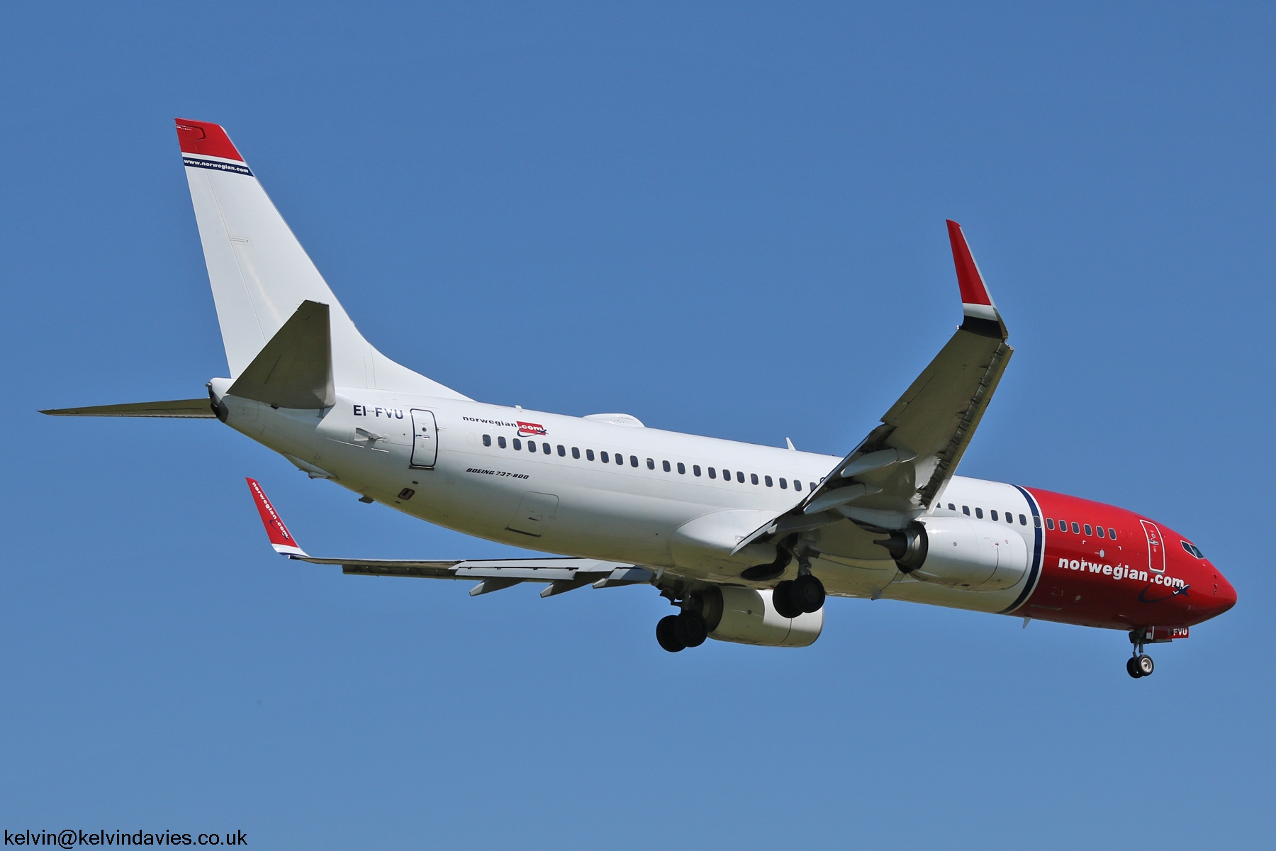Norwegian 737 EI-FVU