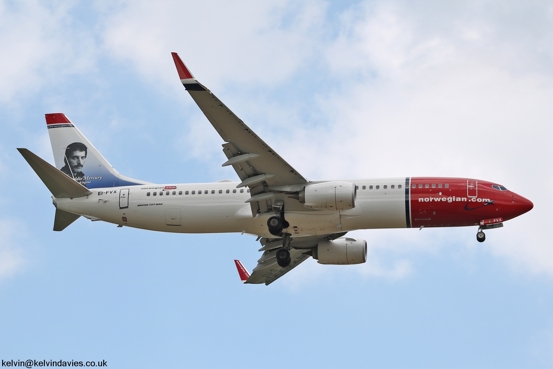 Norwegian Air International 737NG EI-FVX
