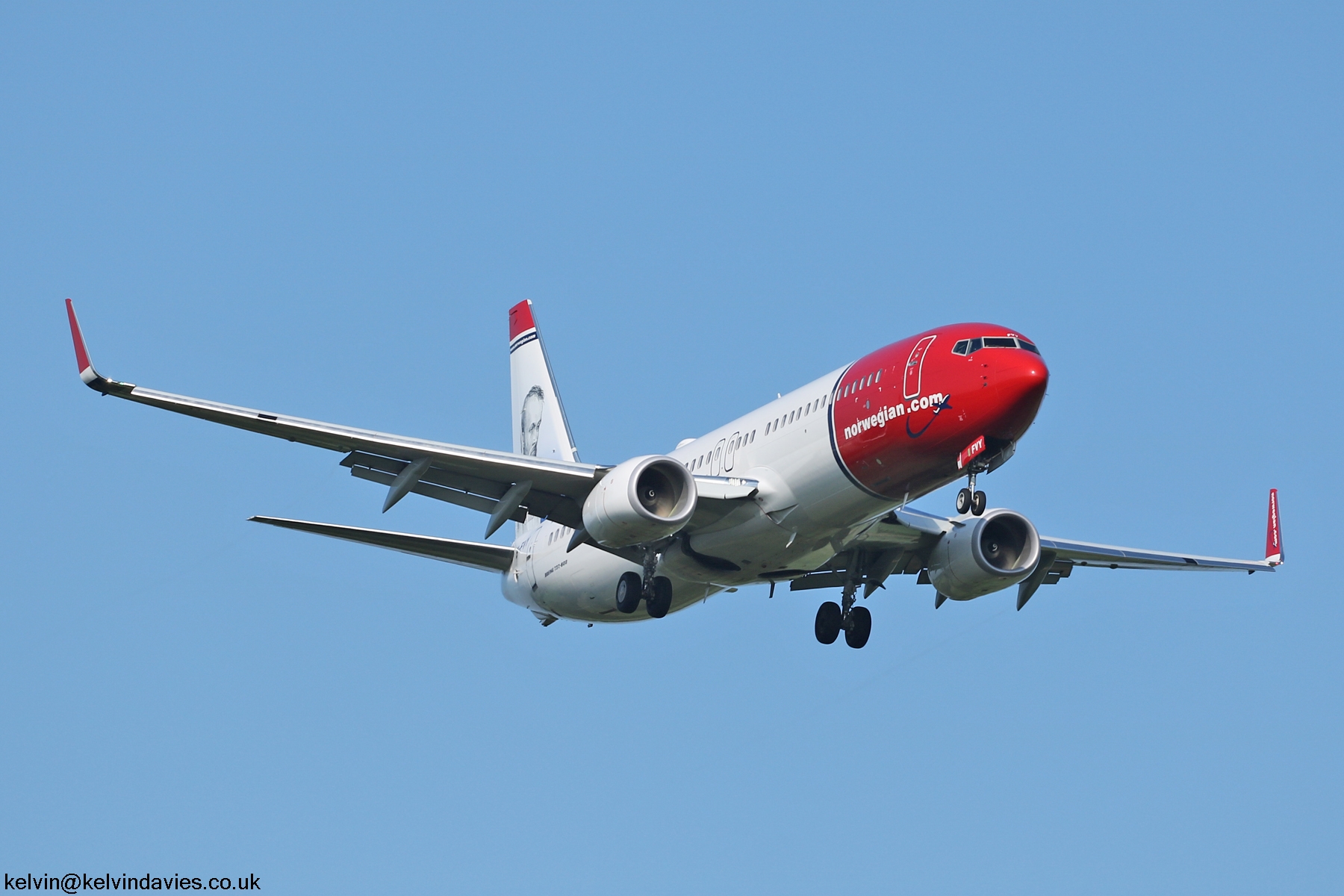 Norwegian Air International 737NG EI-FVY