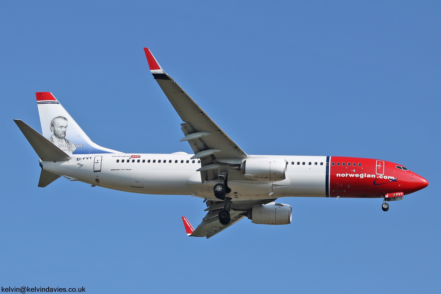 Norwegian Air International 737NG EI-FVY