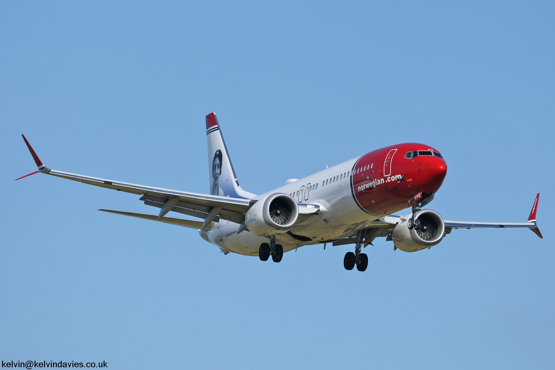 Norwegian 737MAX EI-FYG