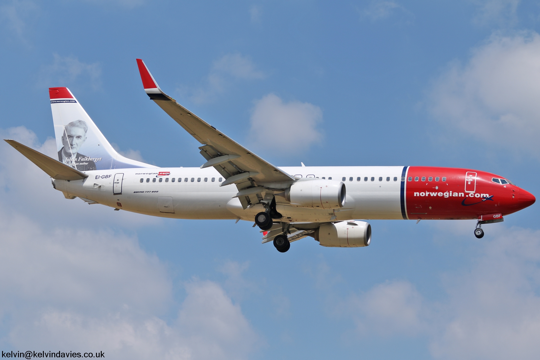 Norwegian Air International 737NG EI-GBF