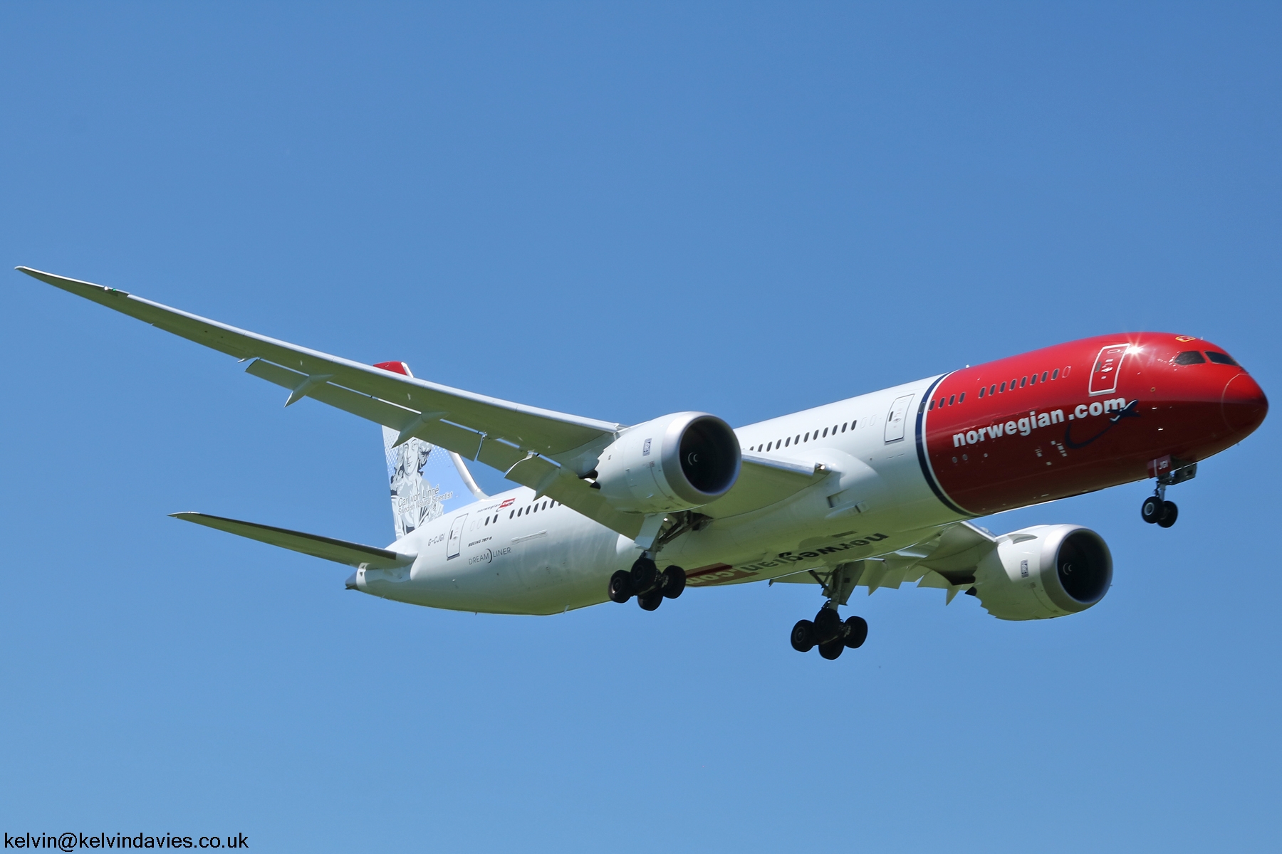 Norwegian 787 G-CJGI