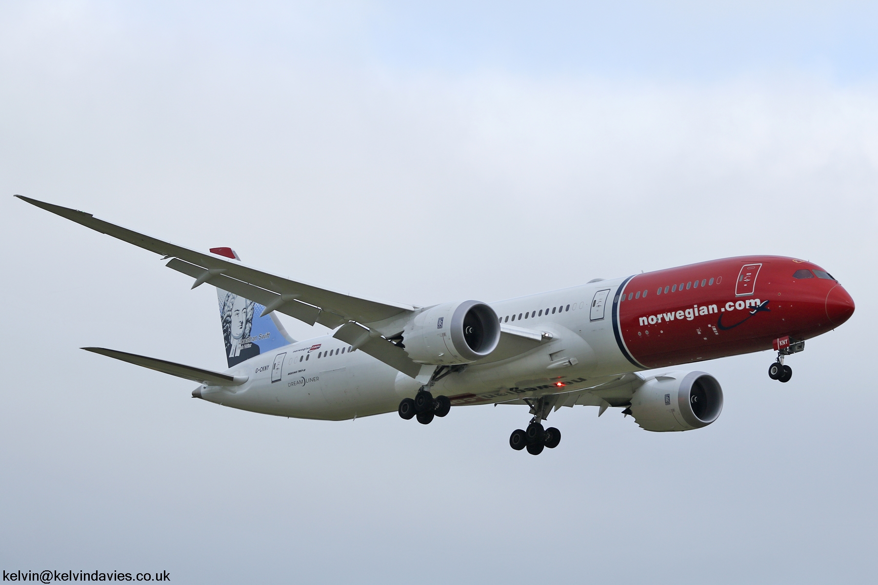 Norwegian Air UK 787 G-CKNY