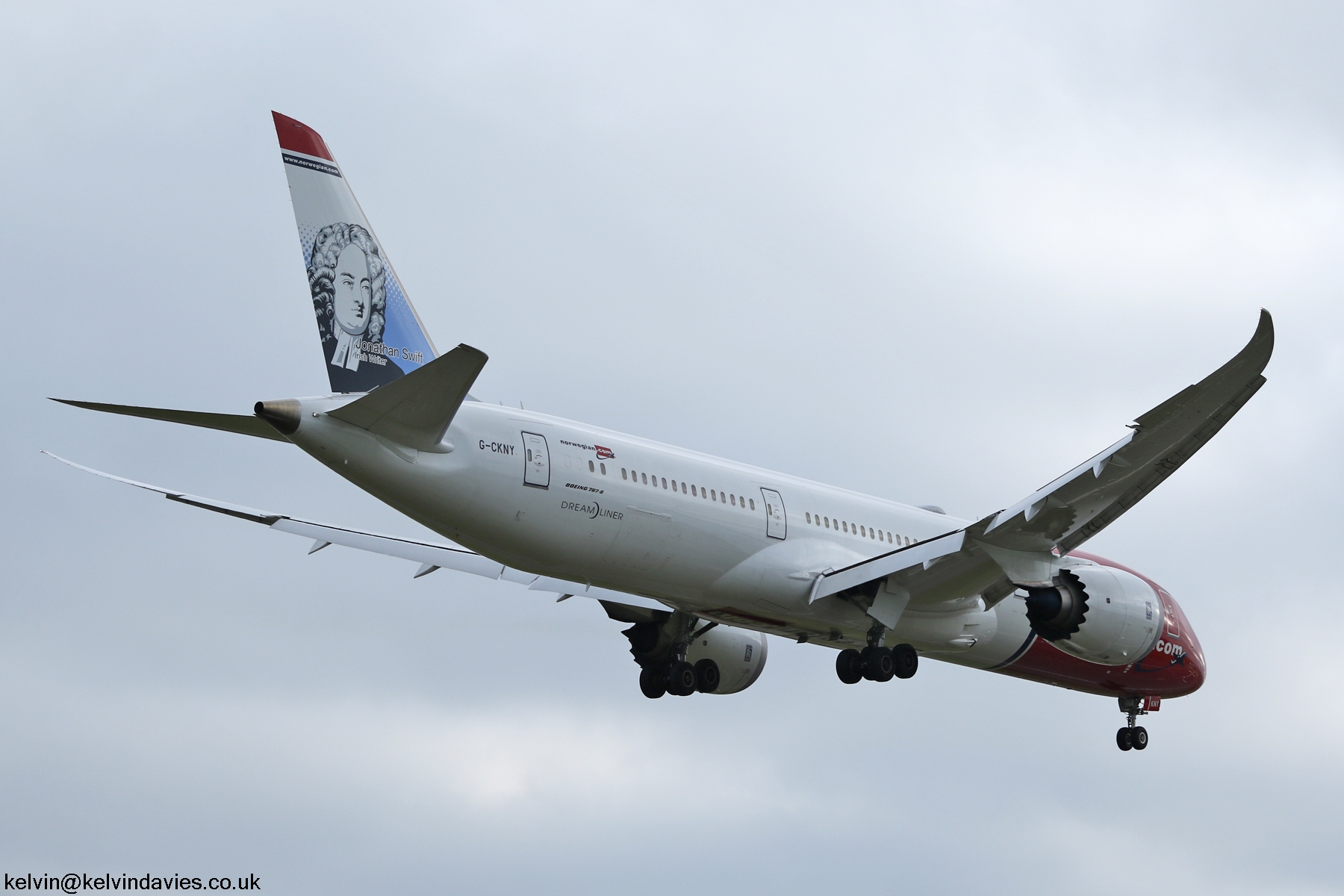 Norwegian Air UK 787 G-CKNY