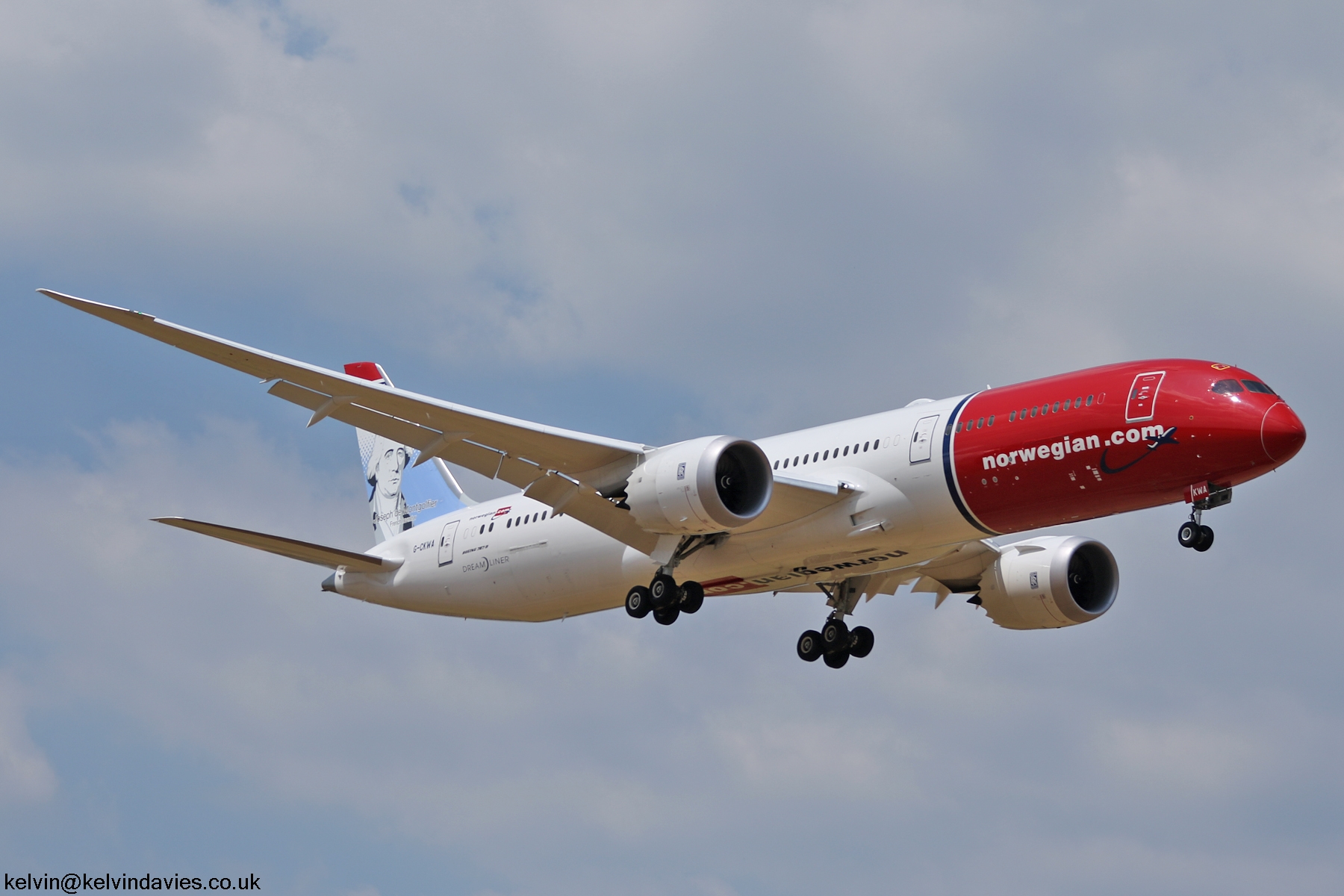Norwegian Air UK 787 G-CKWA