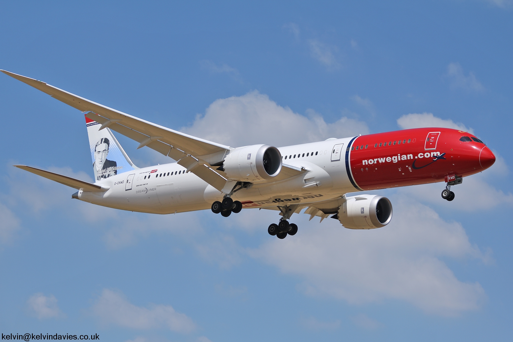 Norwegian Air UK 787 G-CKWD