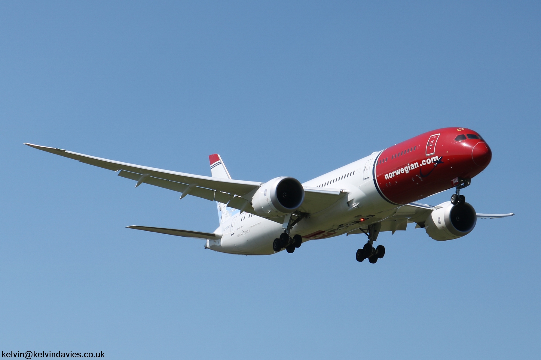 Norwegian Air 787 G-CKWE