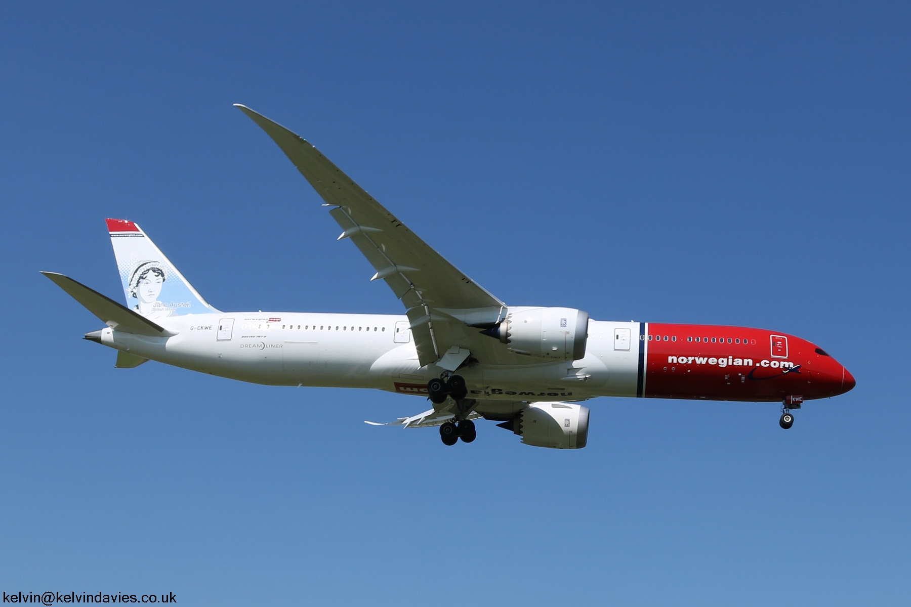 Norwegian Air 787 G-CKWE
