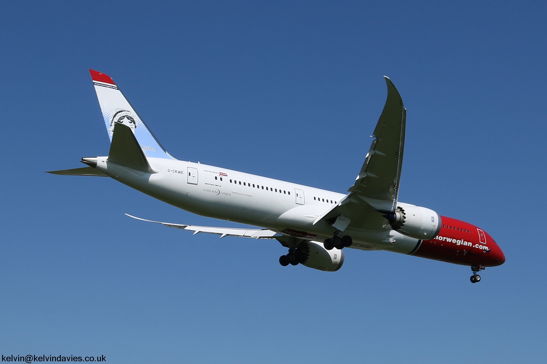 Norwegian Air 787 G-CKWE