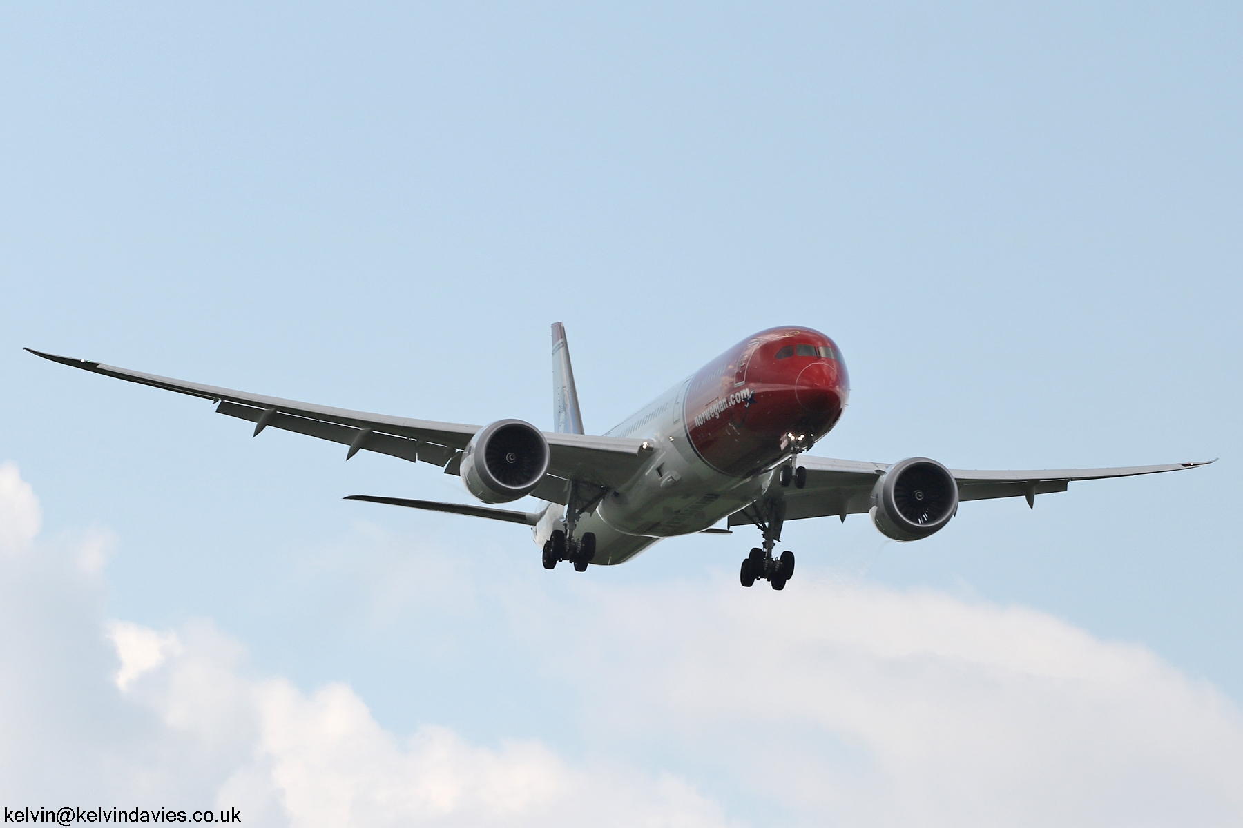 Norwegian Air UK 787 G-CKWF