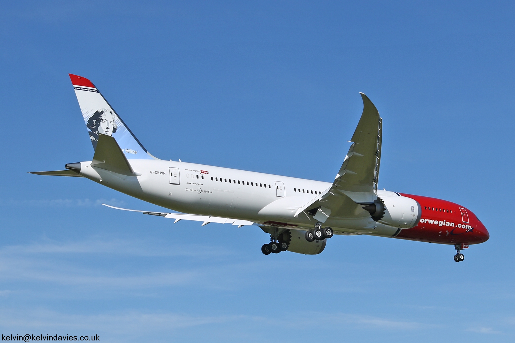 Norwegian Air UK 787 G-CKWN