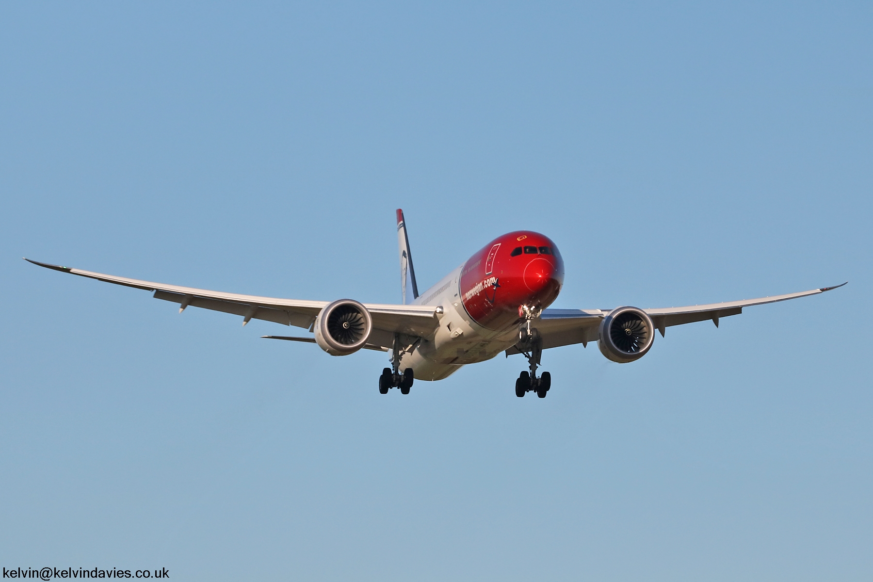 Norwegian Air UK 787 G-CKWT