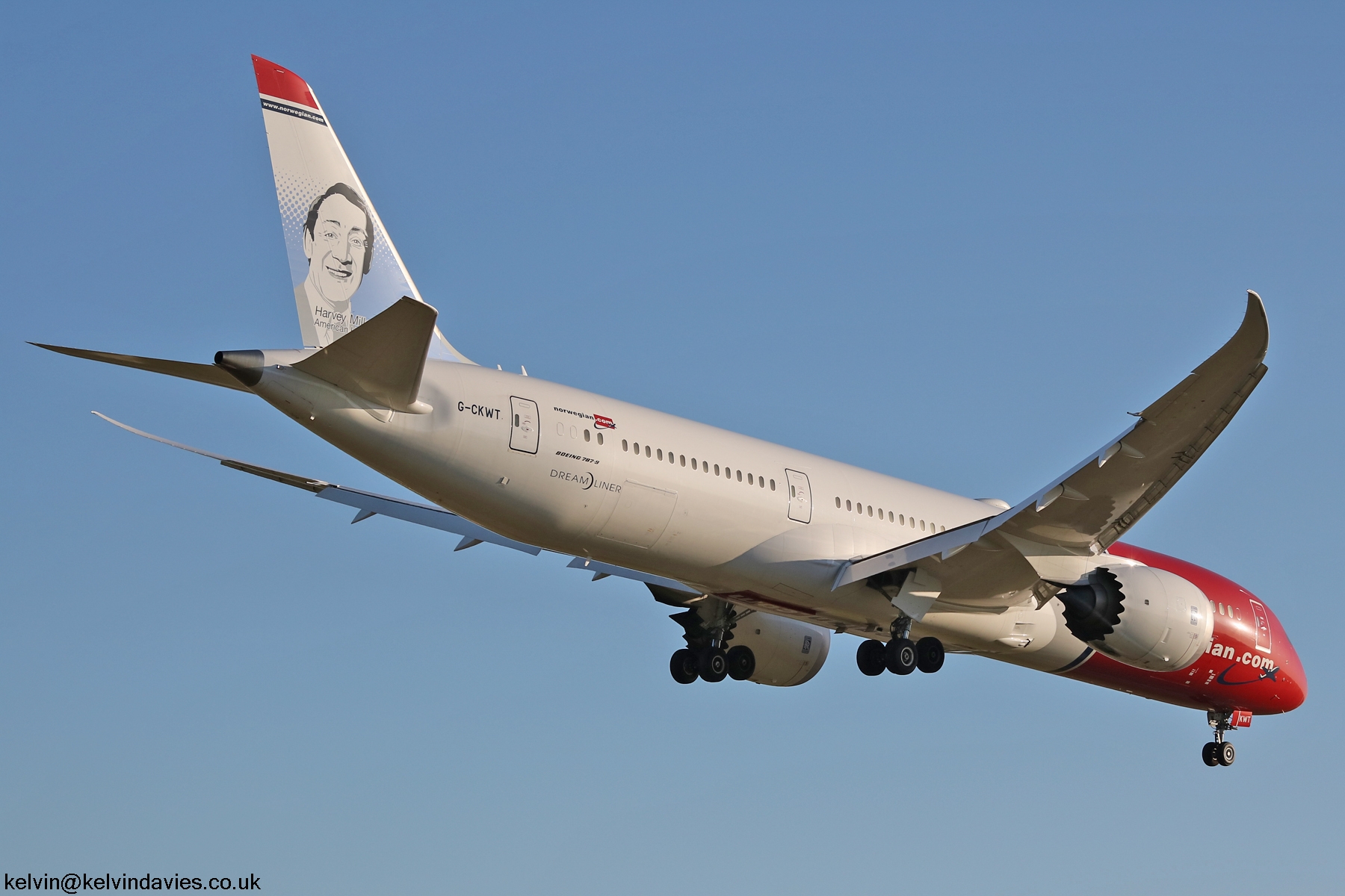 Norwegian Air UK 787 G-CKWT