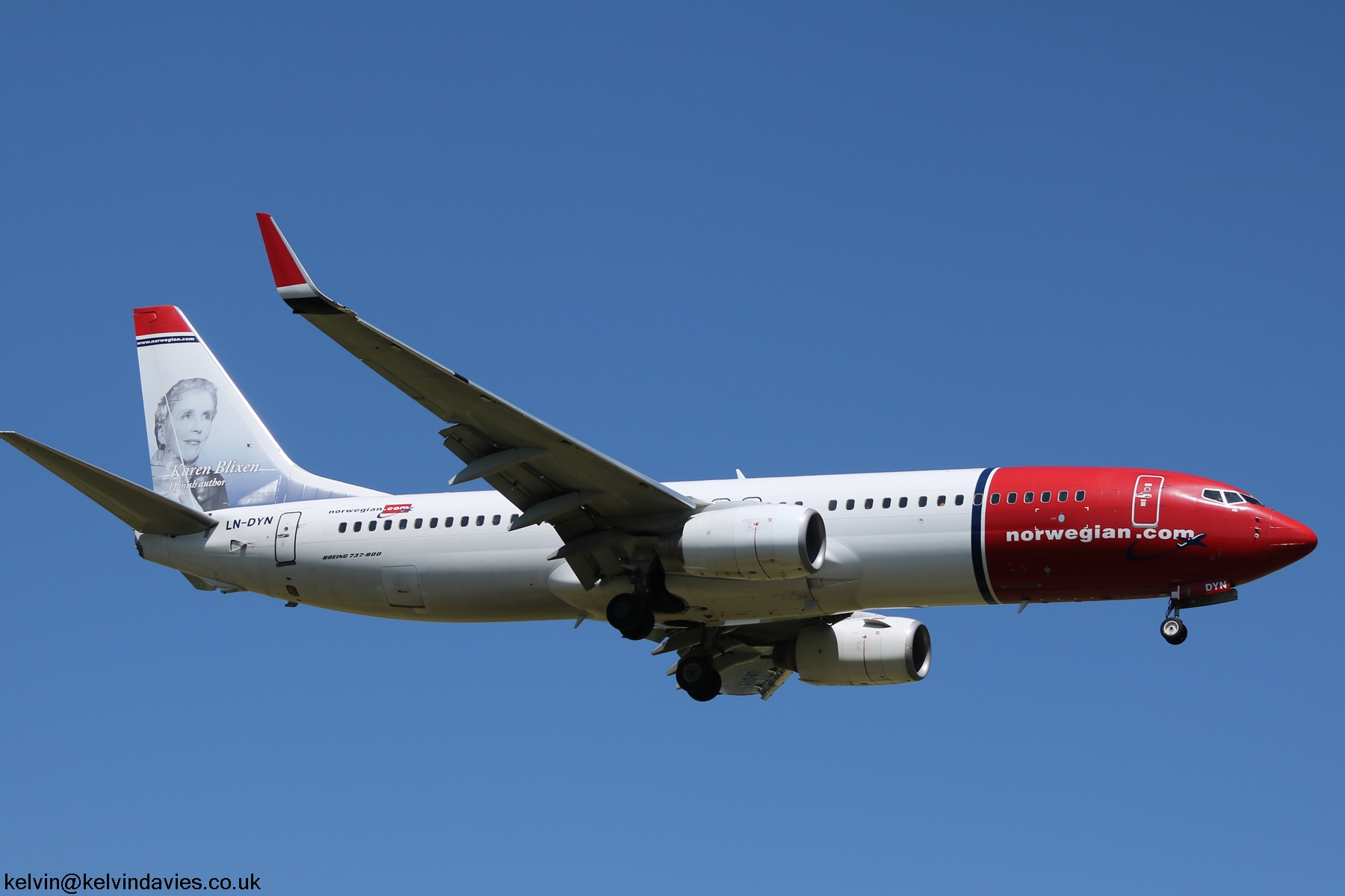 Norwegian 737 LN-DYN