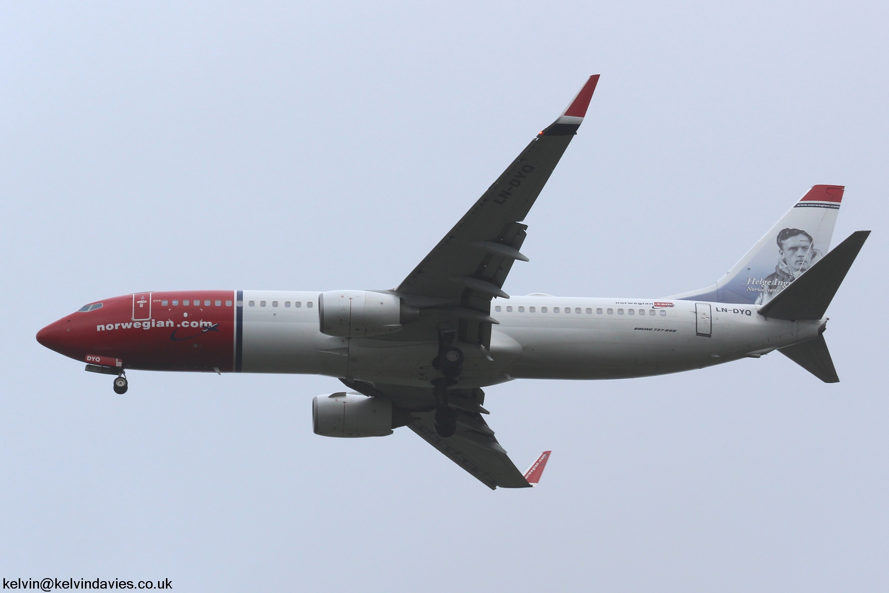 Norwegian 737NG LN-DYQ