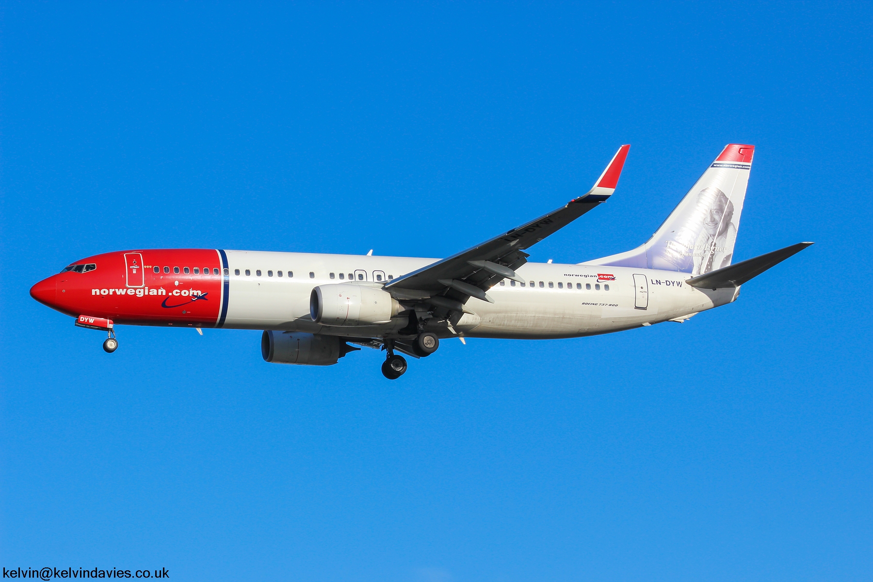 Norwegian 737 LN-DYW