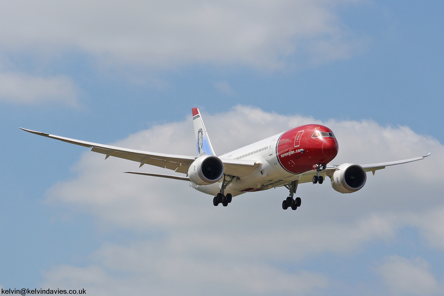 Norwegian 787 LN-LNA