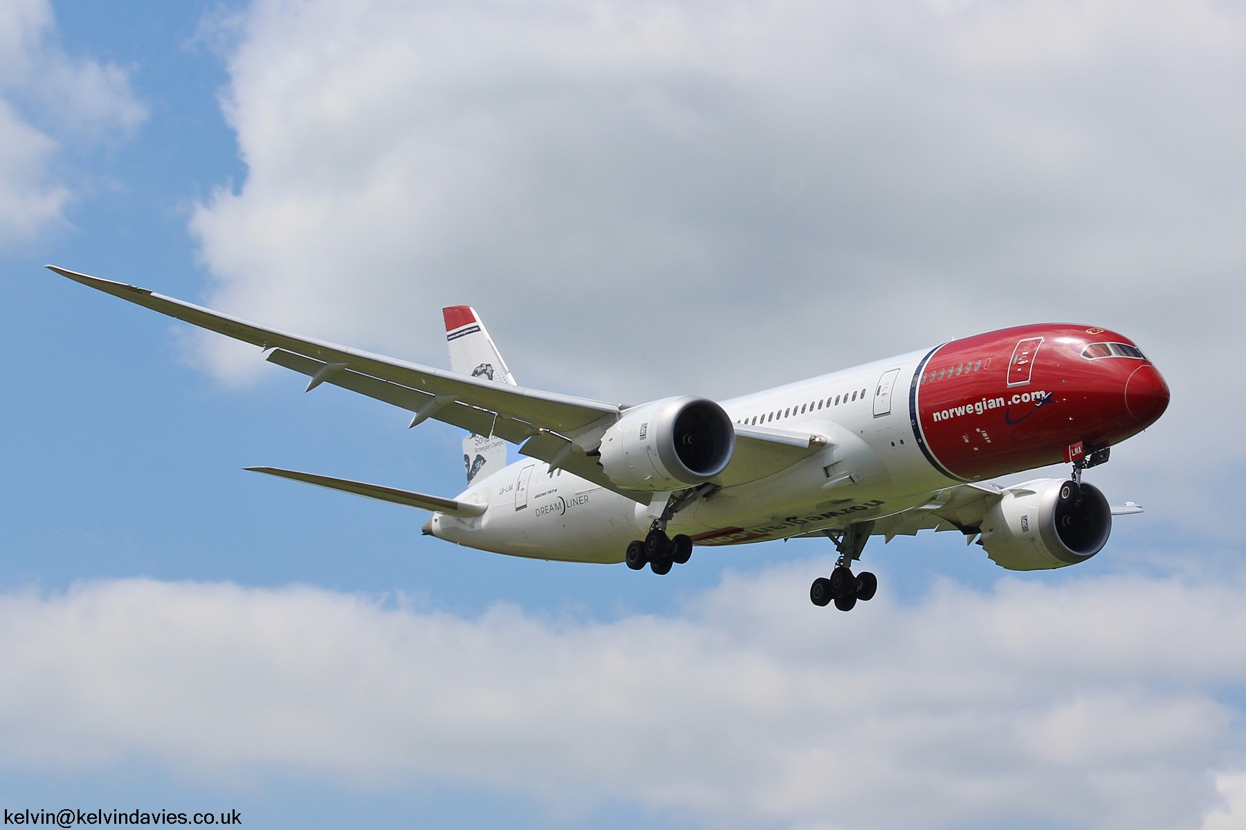Norwegian 787 LN-LNA