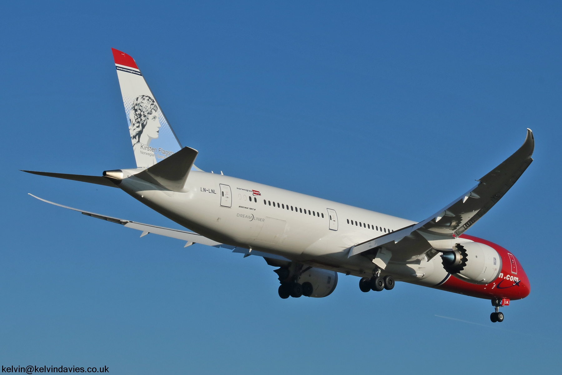 Norwegian 787 LN-LNL