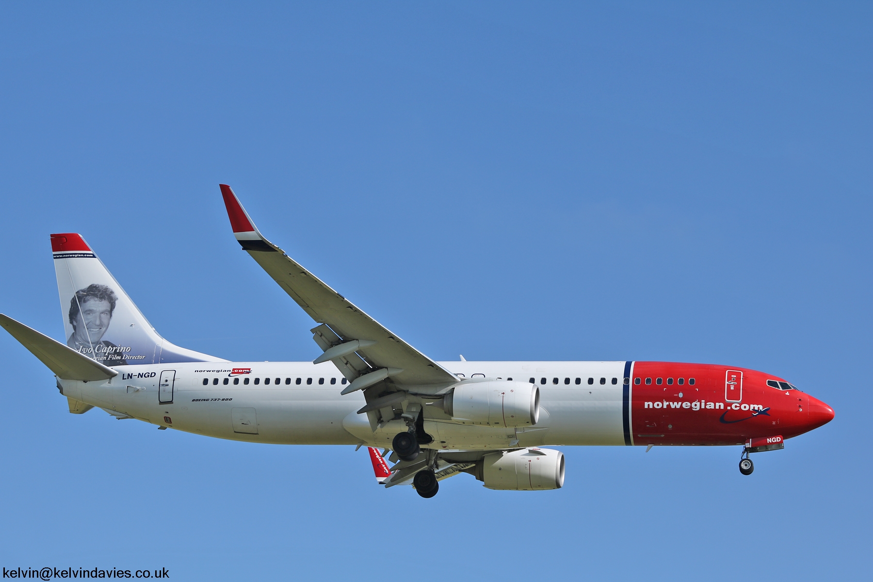 Norwegian 737 LN-NGD