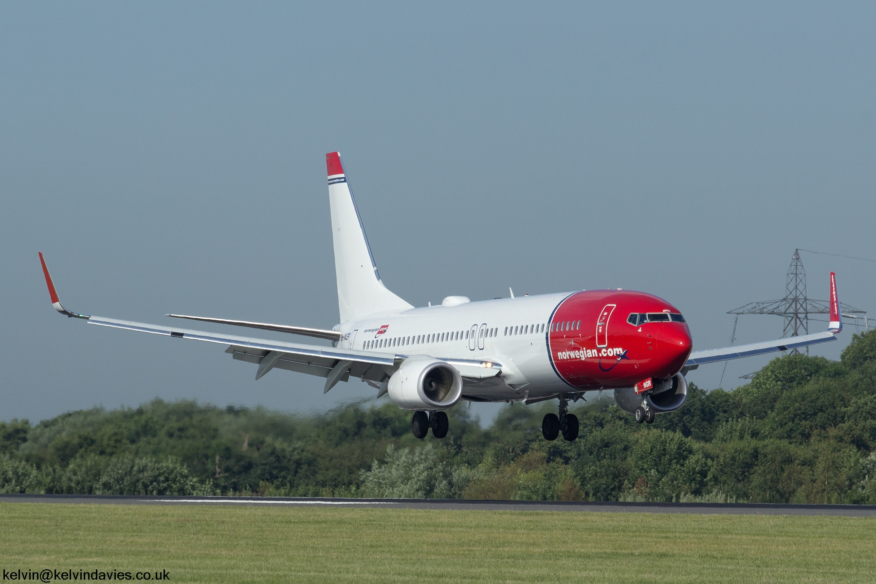 Norwegian Air Shuttle 737 LN-NGR
