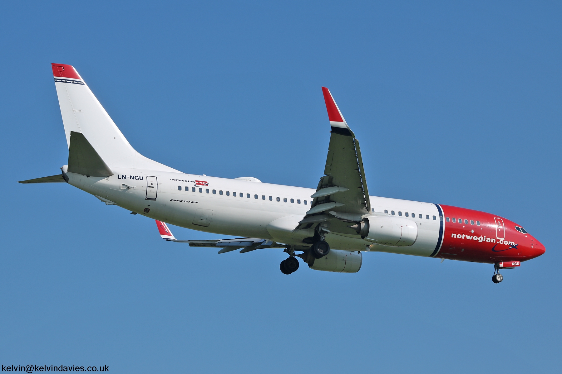 Norwegian 737 LN-NGU
