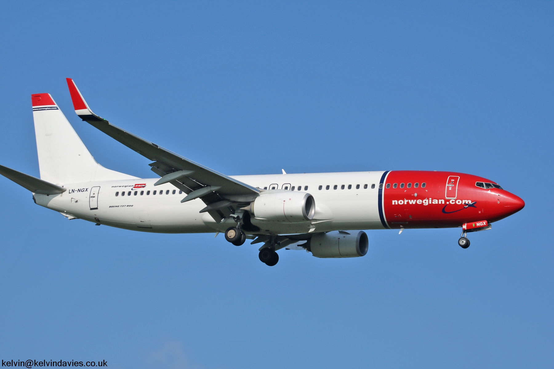 Norwegian 737 LN-NGX