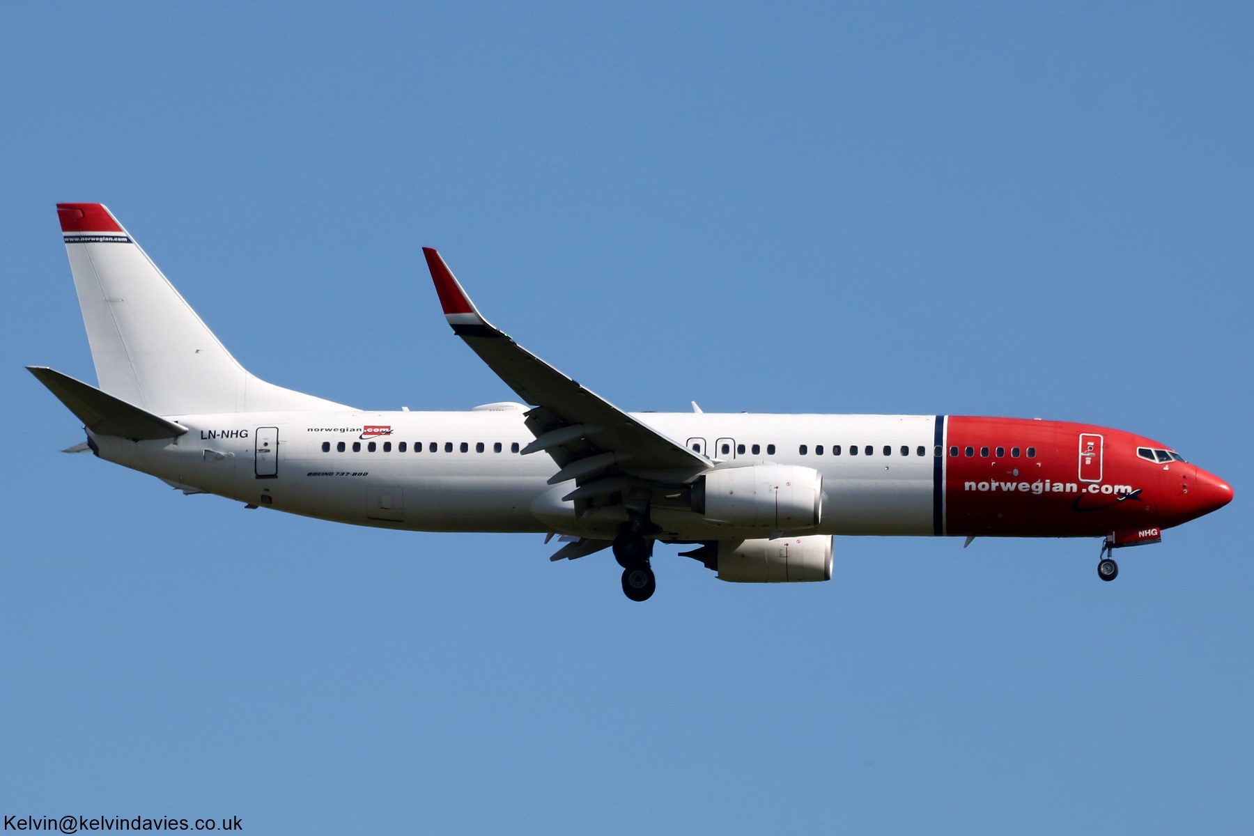 Norwegian 737 LN-NHG