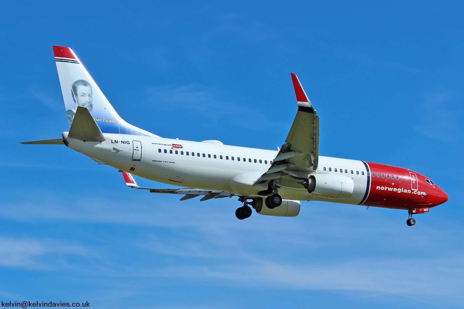 Norwegian 737NG LN-NIG