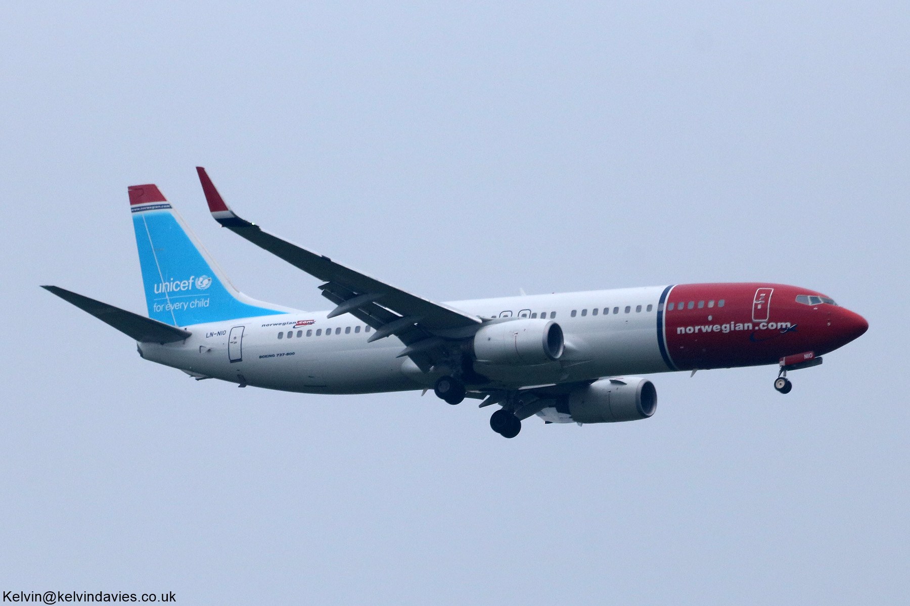 Norwegian 737 LN-NIO