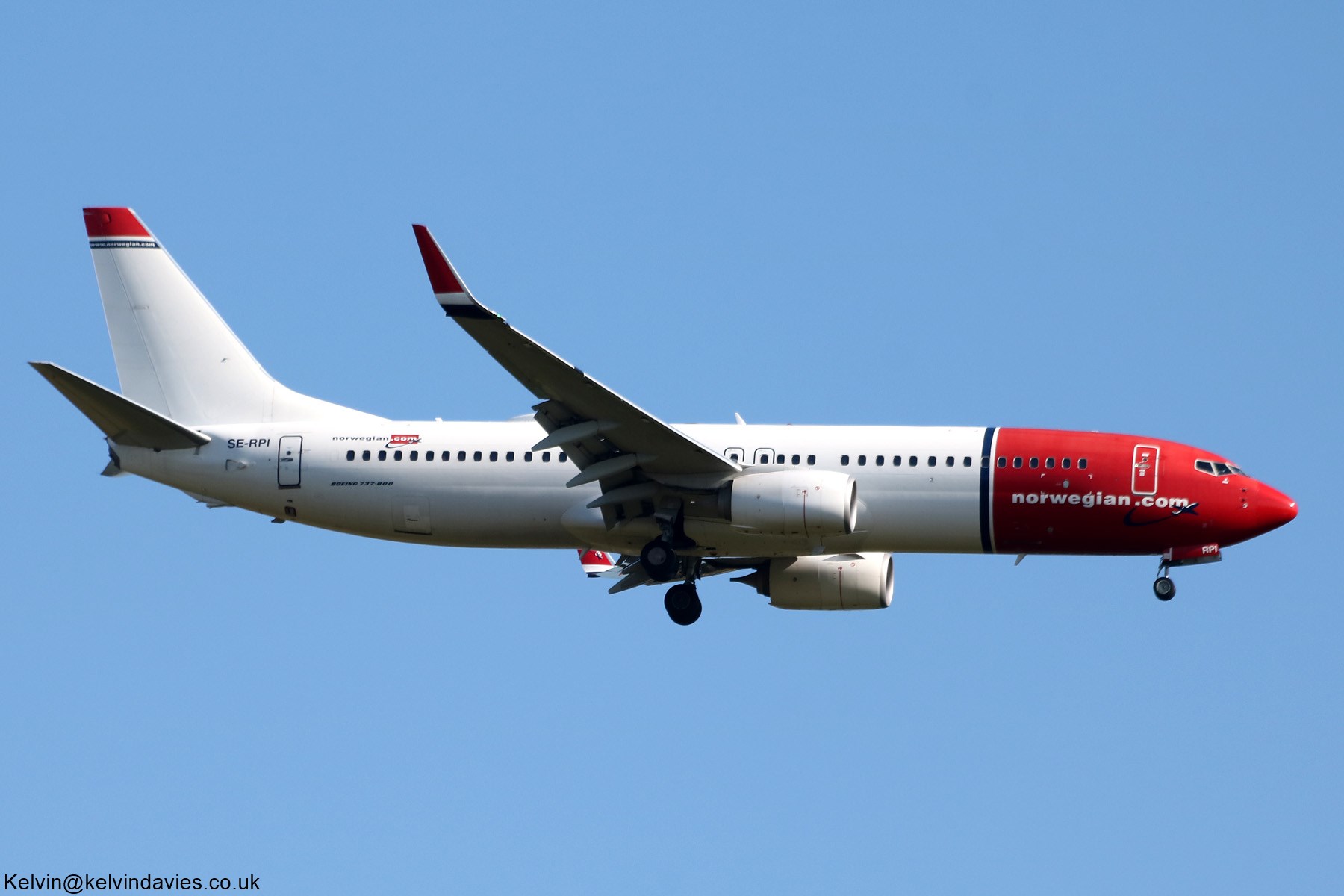 Norwegian Air Sweden 737 SE-RPI