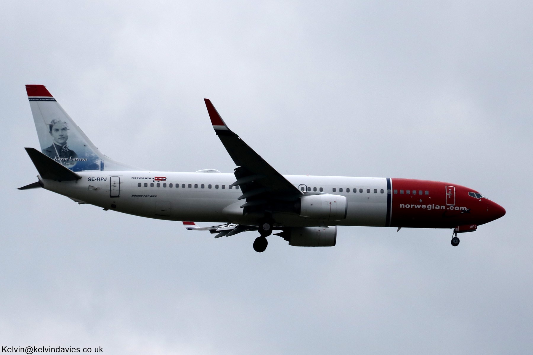 Norwegian Air Sweden 737 SE-RPJ