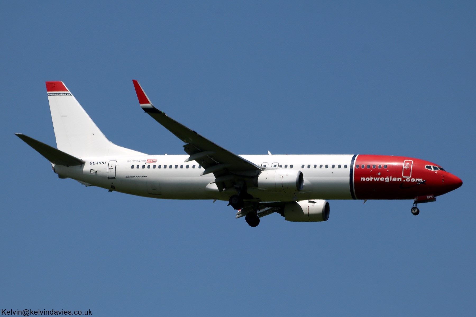 Norwegian 737NG SE-RPU