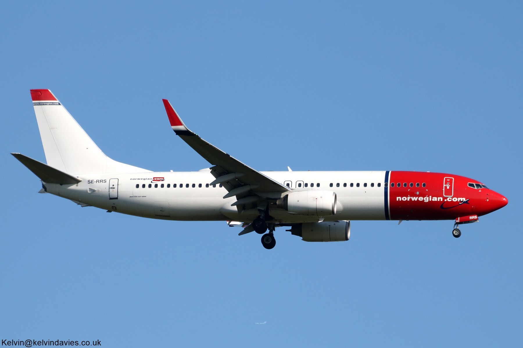 Norwegian Air Sweden 737NG SE-RRS