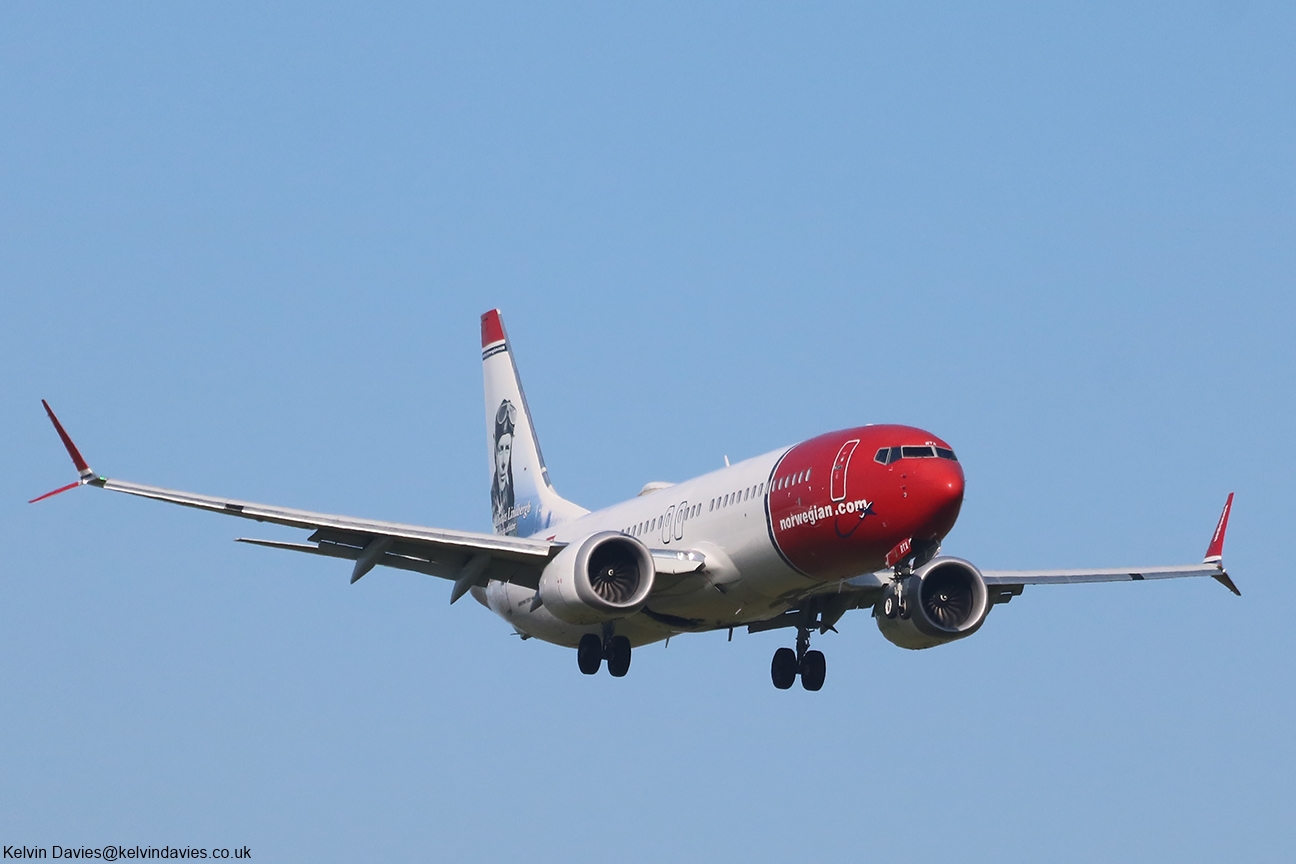 Norwegian Air Sweden 737MAX SE-RTA